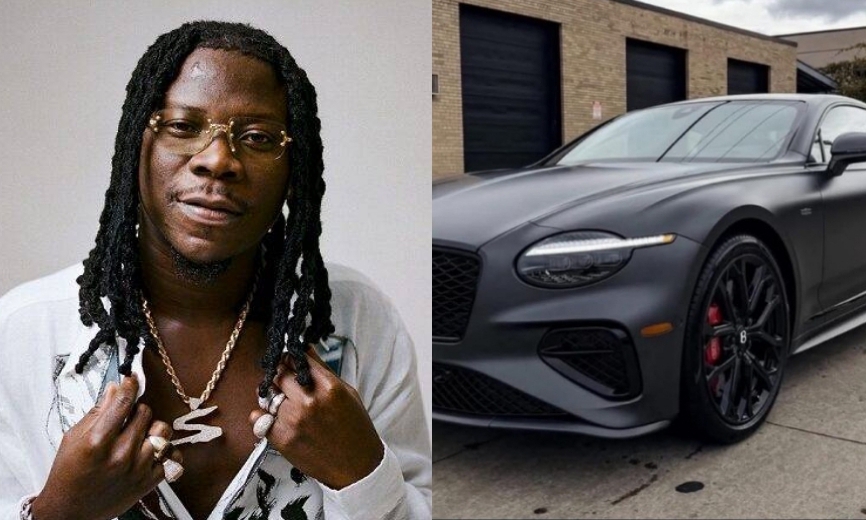 Stonebwoy sparks social media buzz with new Rolls-Royce Cullinan