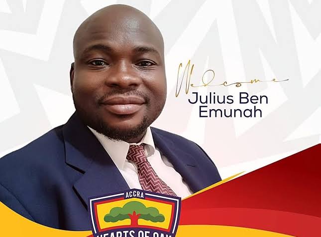Accra Hearts of Oak appoints Julius Ben Emunah as Managing Director