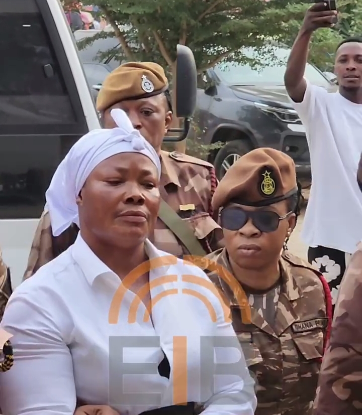 Nana Agradaa appears in Court displaying her full face for the first time since sentencing