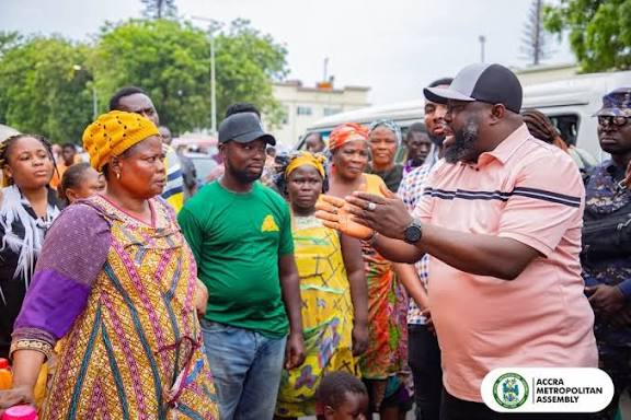 Accra Mayor announces 29 mew markets under 24 hour Initiative; Salaga market 85% complete