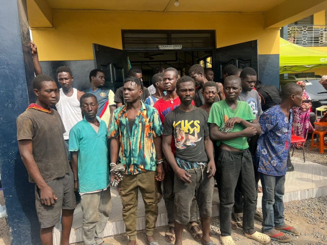 20 suspected drug peddlers arrested in dawn Police operation in Ashaiman