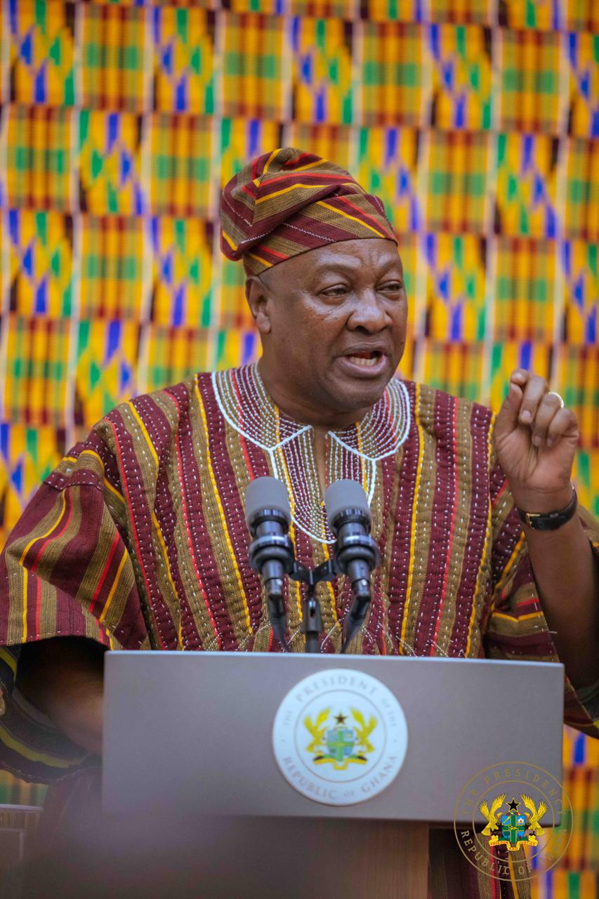 President Mahama pledges to end ‘No-Bed Syndrome’ and complete stalled health projects