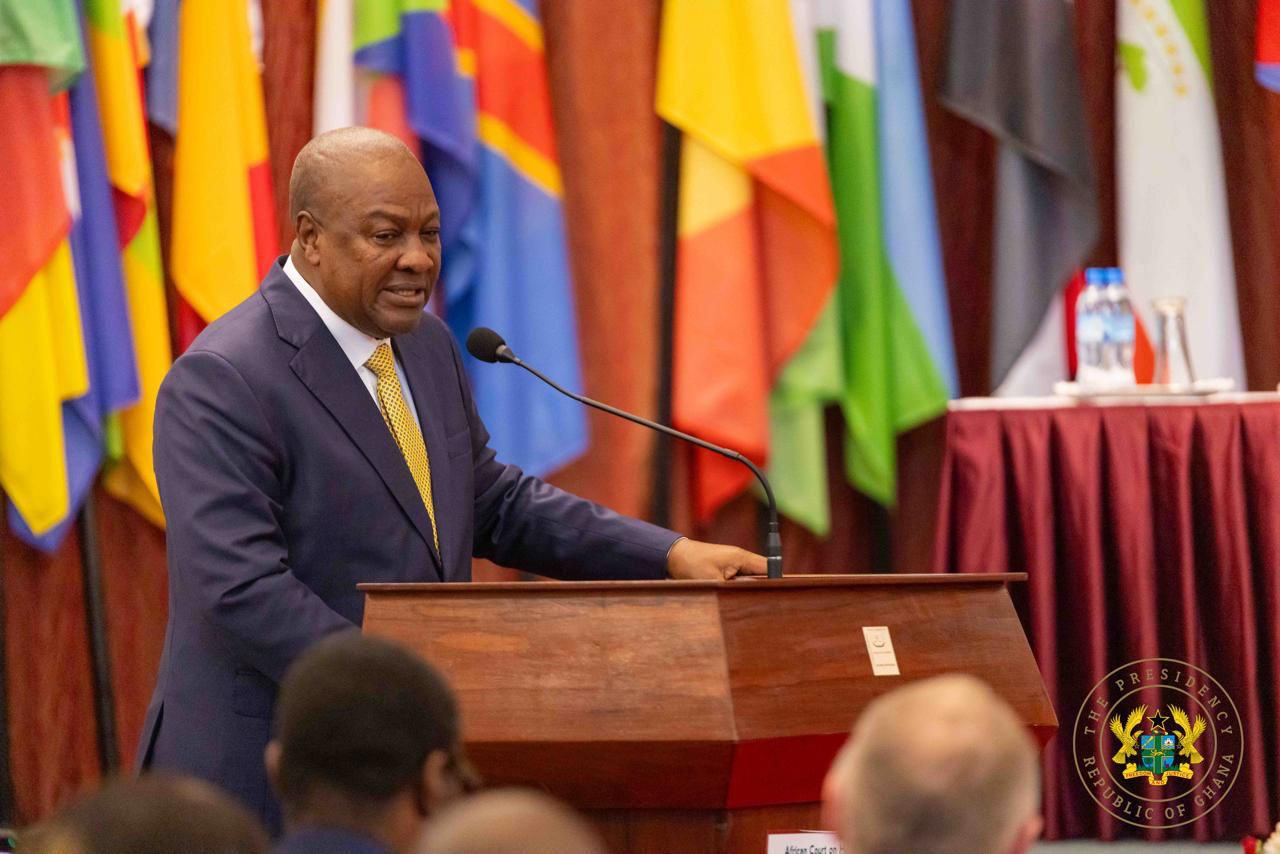 President Mahama urges enhanced empowerment for the African court