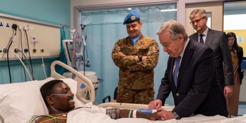 Ghanaian peacekeeper injured in Lebanon missile attack recovering – UN