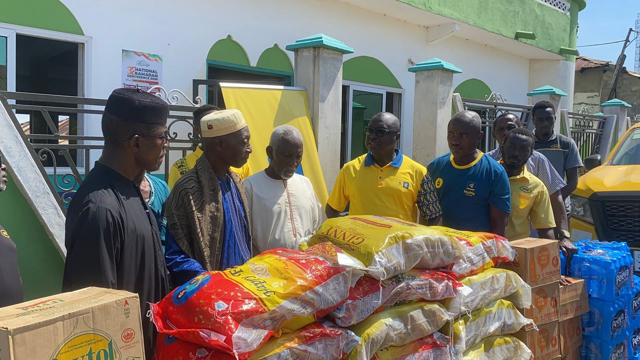 MTN Ghana extends Ramadan support with GH¢200,000 donation to Muslims