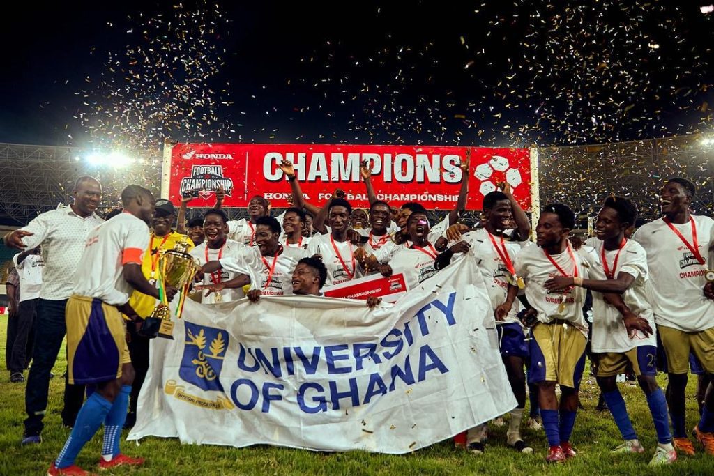 University of Ghana crowned 2026 Honda Football champions after final thriller
