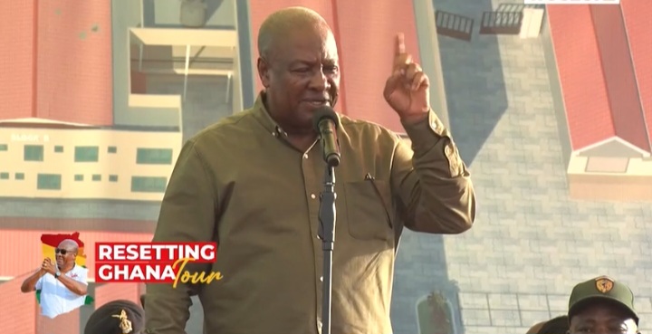 Mahama announces plans for maize processing plants to boost value and exports