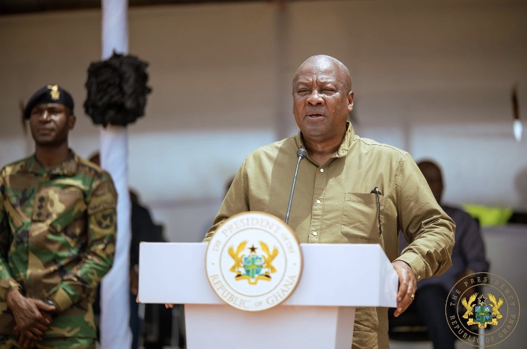 Mahama highlights Bimbilla’s strategic role as Agricultural hub for 24-hour economy market
