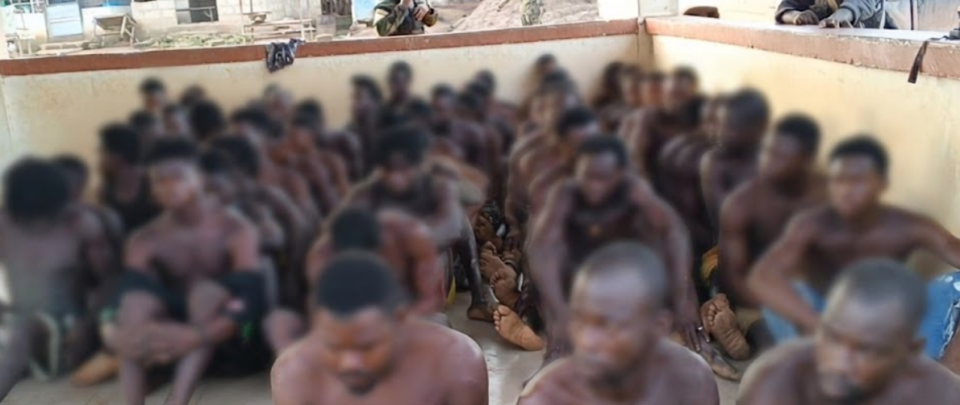 Nzema East: NAIMOS survives armed ambush, arrests 49 illegal miners in major galamsey crackdown