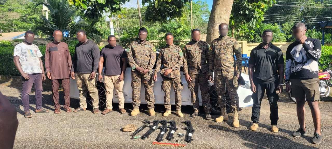Ten arrested over illegal ammunition in connection with Adambrobe chieftaincy dispute