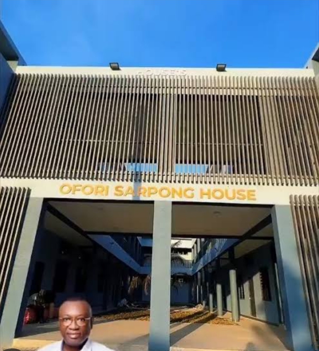 Dr. Ernest Ofori Sarpong donates  furnished dormitory to his Alma mater