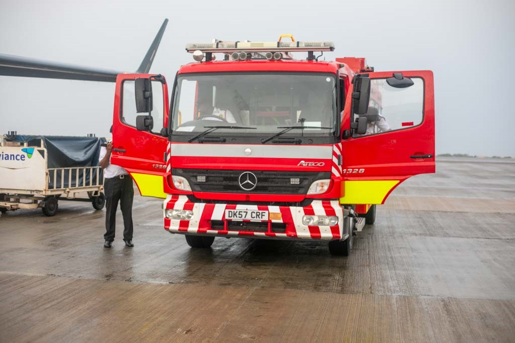 Fire Aid UK donates fire tender, equipment to the Ghana National Fire Service