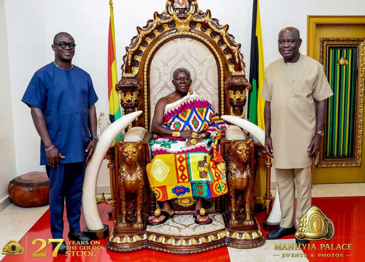 GETFund briefs Asantehene on GHS400 million KNUST hospital equipment deal