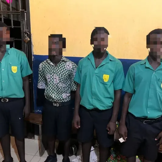 Tema Police arrest 4 Ada SHS students over viral cutlass threat video