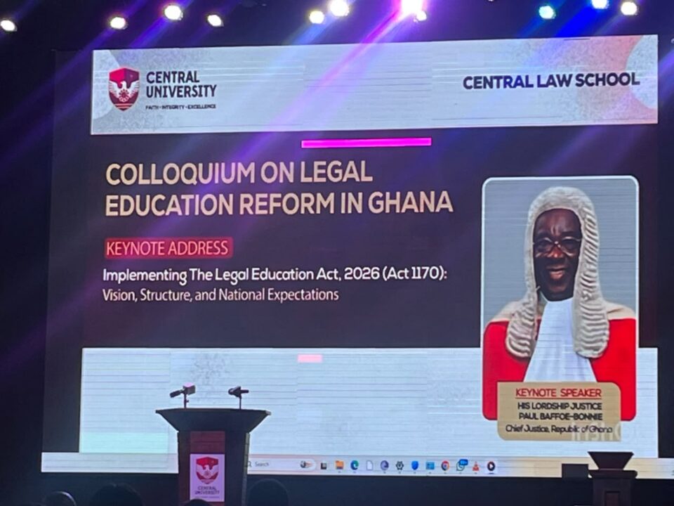 Central Law School Colloquium: “Access Must Never Mean Lowered Standards” — CJ on Legal Education Reform