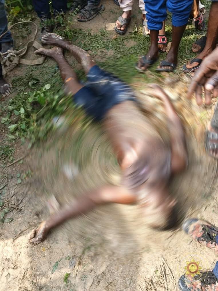 GNFS rescues mason trapped in well at Asokwa, Abura Dunkwa