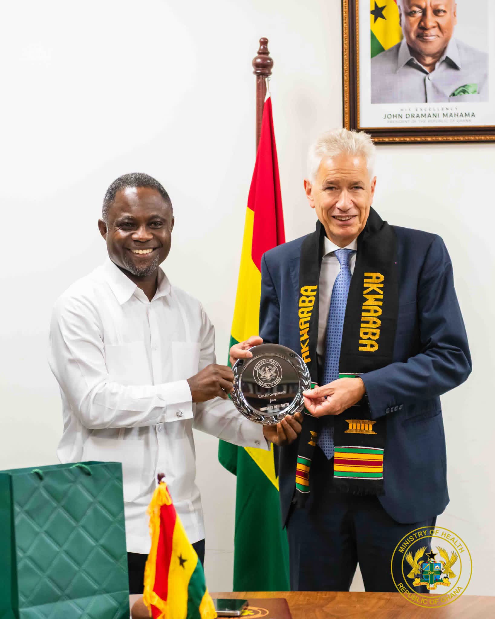 Health Minister engages Global Fund on health commodities   ‎