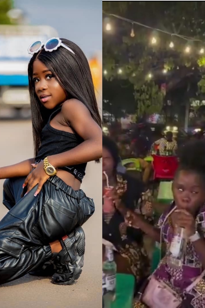 It was not alcohol - Adobea's parents break silence over viral video